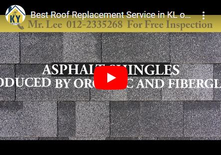 repair roof klang valley
